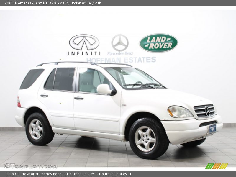 Polar White / Ash 2001 Mercedes-Benz ML 320 4Matic