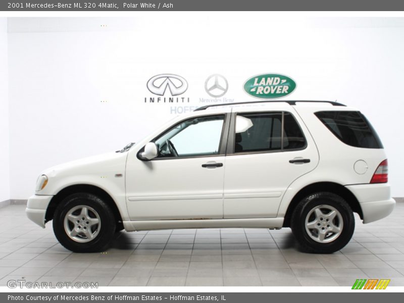 Polar White / Ash 2001 Mercedes-Benz ML 320 4Matic