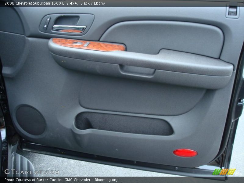 Black / Ebony 2008 Chevrolet Suburban 1500 LTZ 4x4
