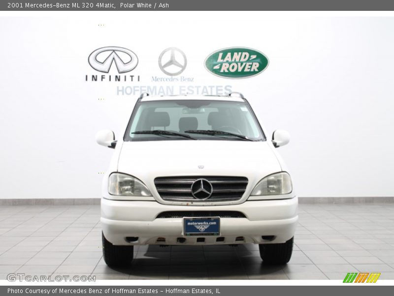 Polar White / Ash 2001 Mercedes-Benz ML 320 4Matic
