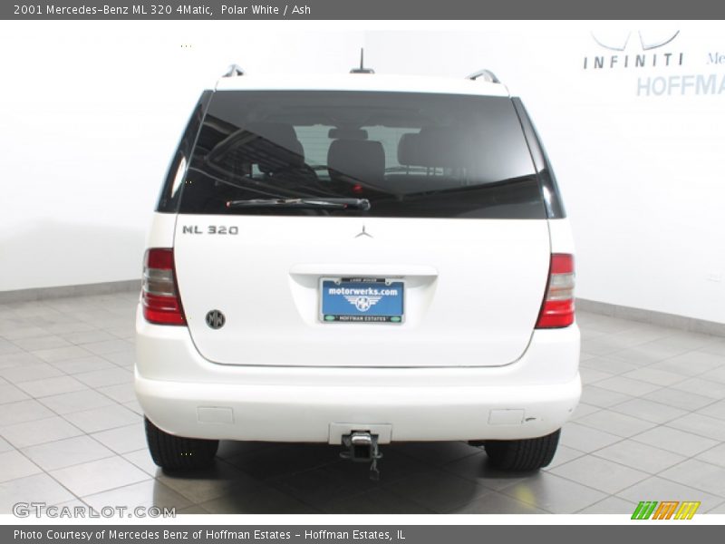 Polar White / Ash 2001 Mercedes-Benz ML 320 4Matic