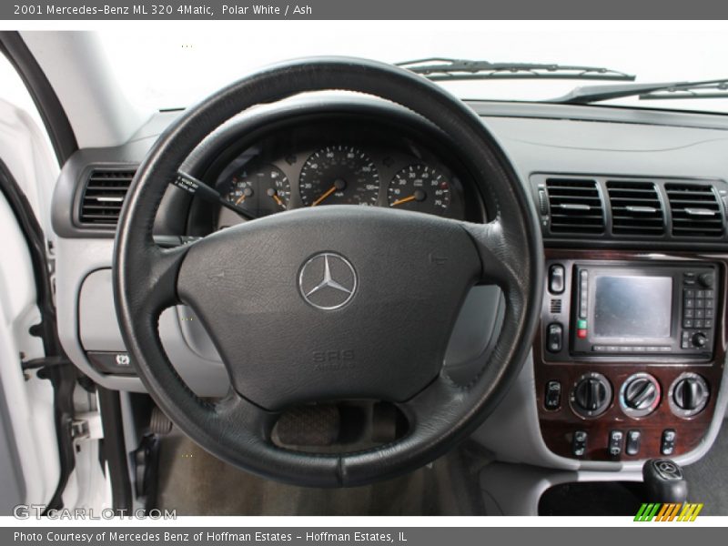 Polar White / Ash 2001 Mercedes-Benz ML 320 4Matic