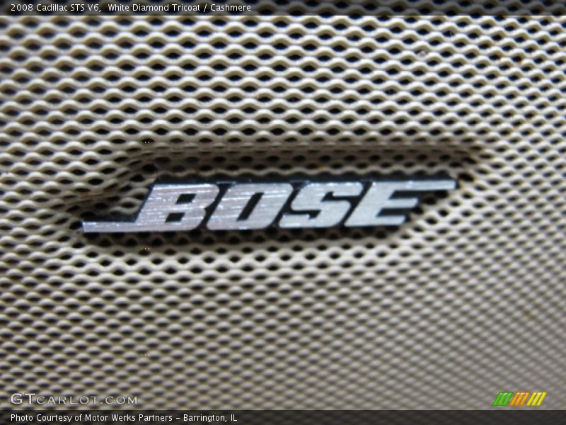 White Diamond Tricoat / Cashmere 2008 Cadillac STS V6