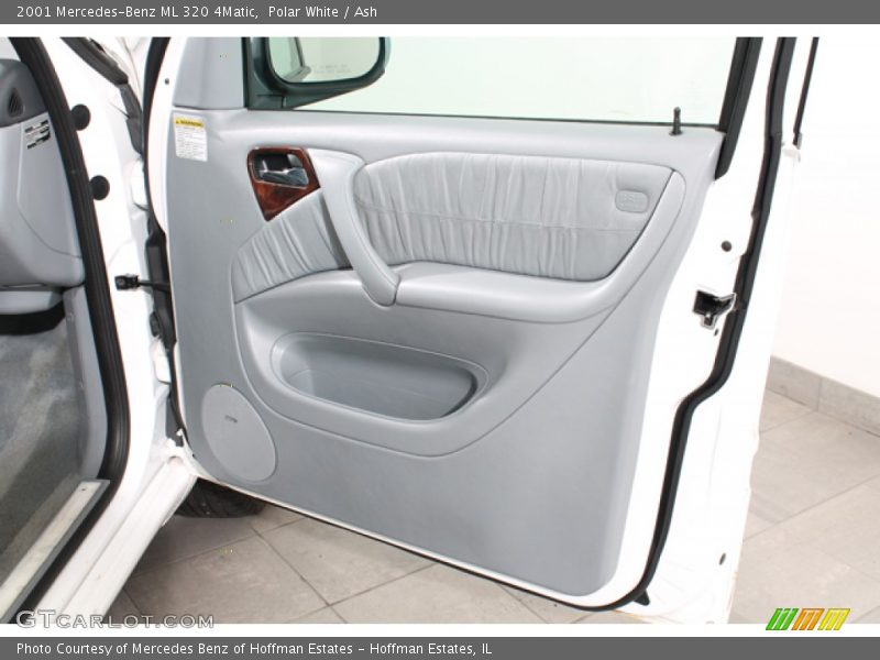 Polar White / Ash 2001 Mercedes-Benz ML 320 4Matic