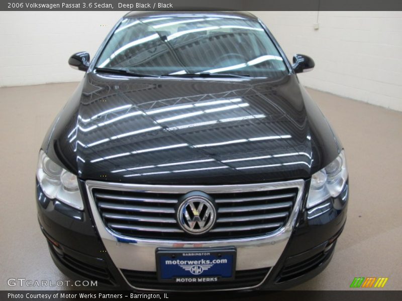 Deep Black / Black 2006 Volkswagen Passat 3.6 Sedan