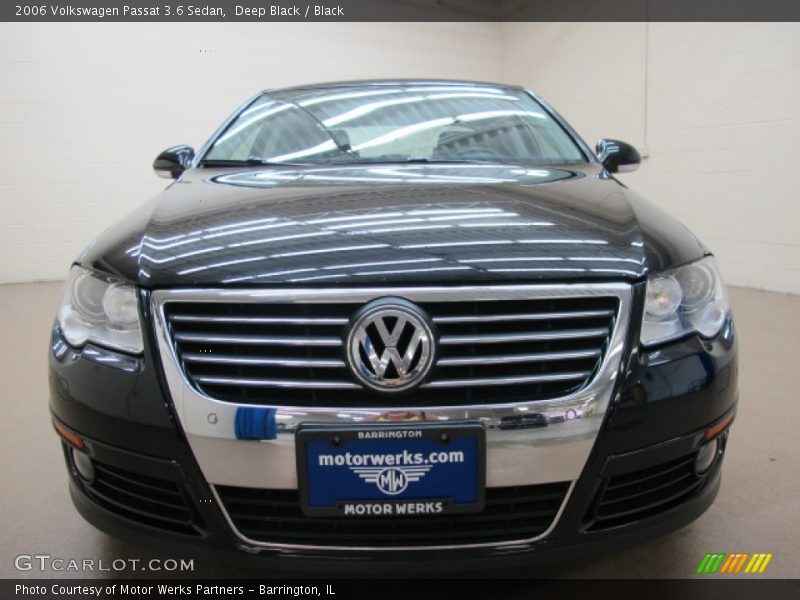Deep Black / Black 2006 Volkswagen Passat 3.6 Sedan