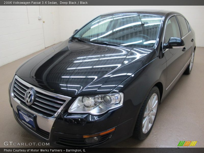 Deep Black / Black 2006 Volkswagen Passat 3.6 Sedan