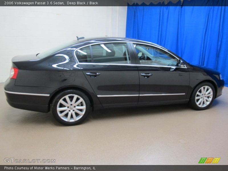 Deep Black / Black 2006 Volkswagen Passat 3.6 Sedan