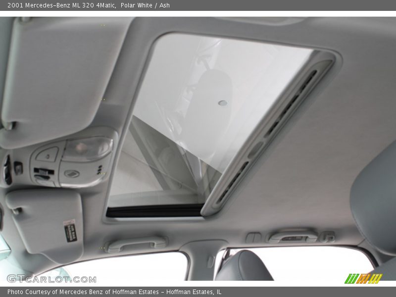 Polar White / Ash 2001 Mercedes-Benz ML 320 4Matic