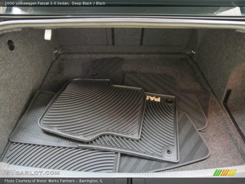 Deep Black / Black 2006 Volkswagen Passat 3.6 Sedan