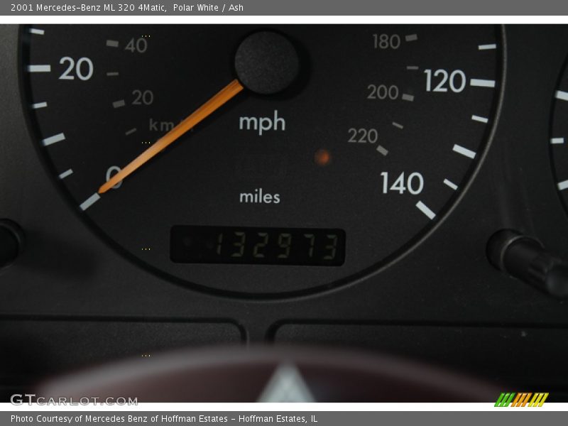 Polar White / Ash 2001 Mercedes-Benz ML 320 4Matic