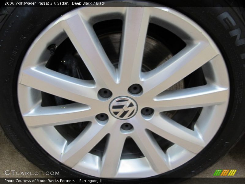 Deep Black / Black 2006 Volkswagen Passat 3.6 Sedan