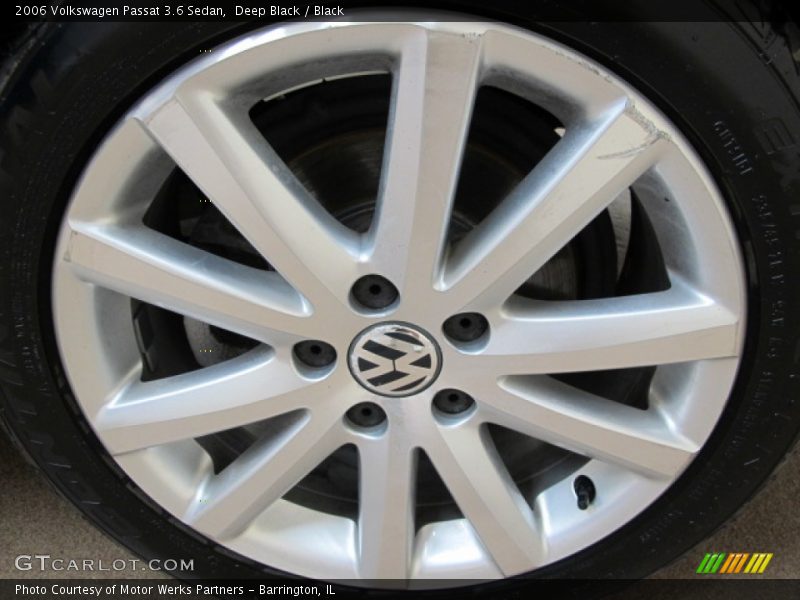 Deep Black / Black 2006 Volkswagen Passat 3.6 Sedan