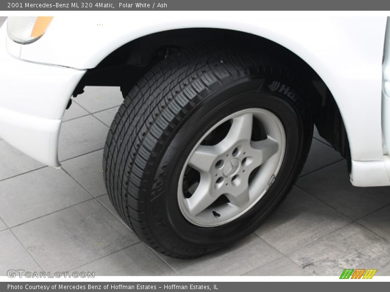Polar White / Ash 2001 Mercedes-Benz ML 320 4Matic