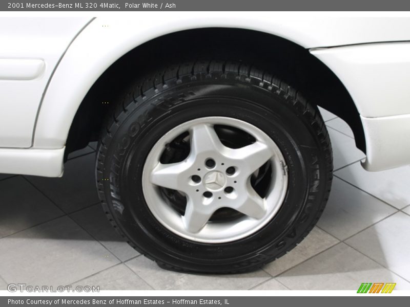 Polar White / Ash 2001 Mercedes-Benz ML 320 4Matic