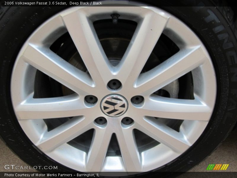Deep Black / Black 2006 Volkswagen Passat 3.6 Sedan