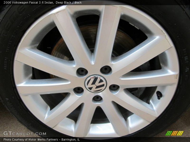 Deep Black / Black 2006 Volkswagen Passat 3.6 Sedan