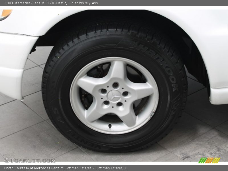 Polar White / Ash 2001 Mercedes-Benz ML 320 4Matic