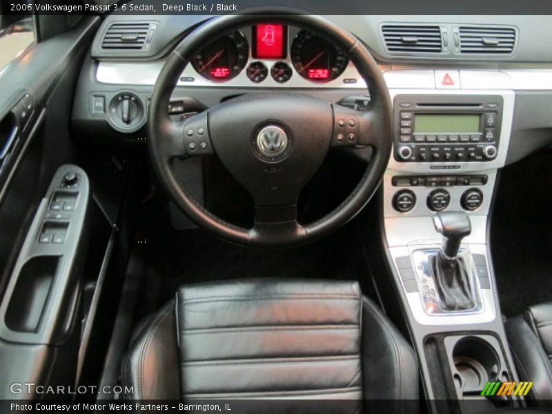 Deep Black / Black 2006 Volkswagen Passat 3.6 Sedan