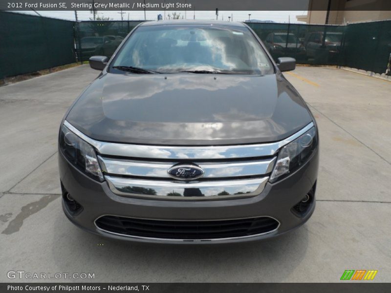Sterling Grey Metallic / Medium Light Stone 2012 Ford Fusion SE