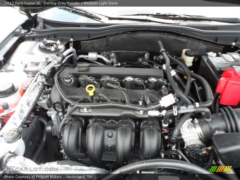 Sterling Grey Metallic / Medium Light Stone 2012 Ford Fusion SE