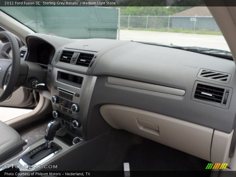 Sterling Grey Metallic / Medium Light Stone 2012 Ford Fusion SE