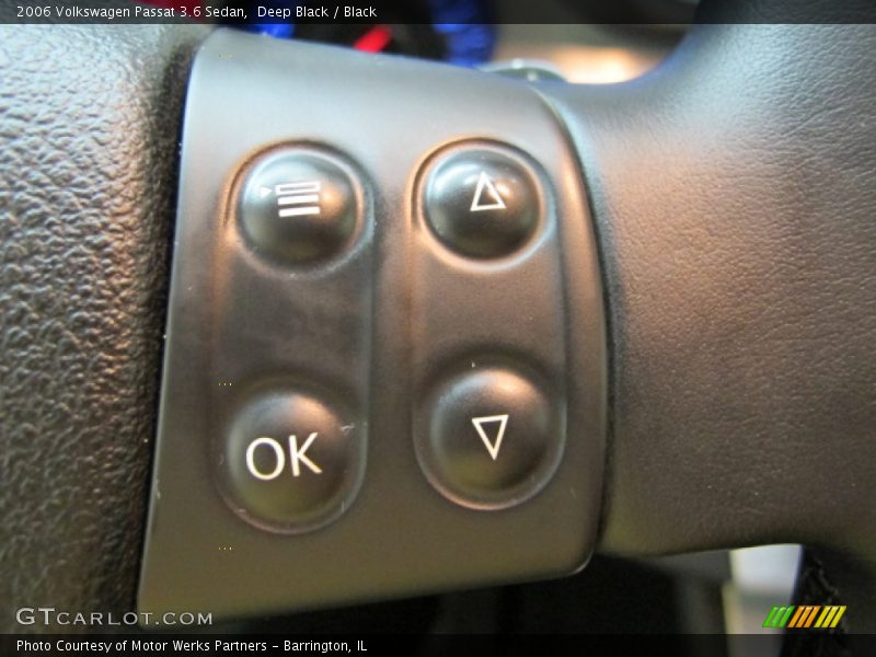Deep Black / Black 2006 Volkswagen Passat 3.6 Sedan
