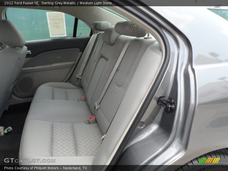 Sterling Grey Metallic / Medium Light Stone 2012 Ford Fusion SE