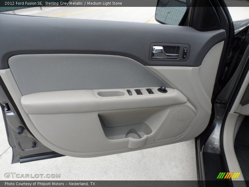 Sterling Grey Metallic / Medium Light Stone 2012 Ford Fusion SE