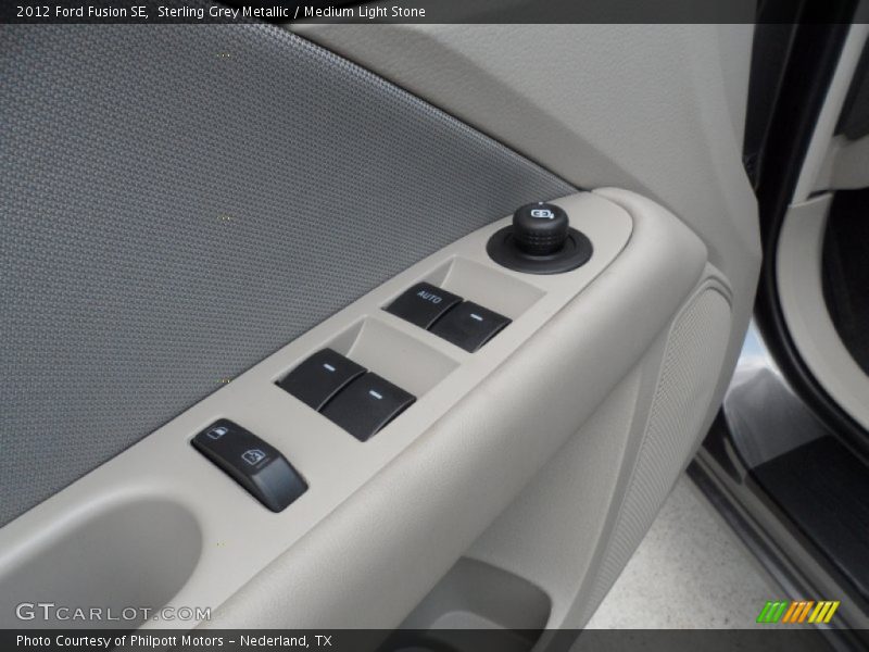 Sterling Grey Metallic / Medium Light Stone 2012 Ford Fusion SE