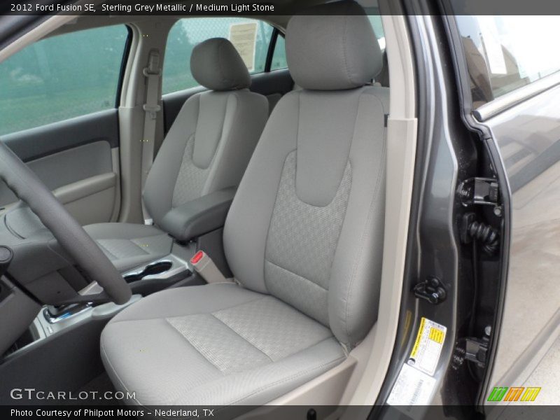 Sterling Grey Metallic / Medium Light Stone 2012 Ford Fusion SE