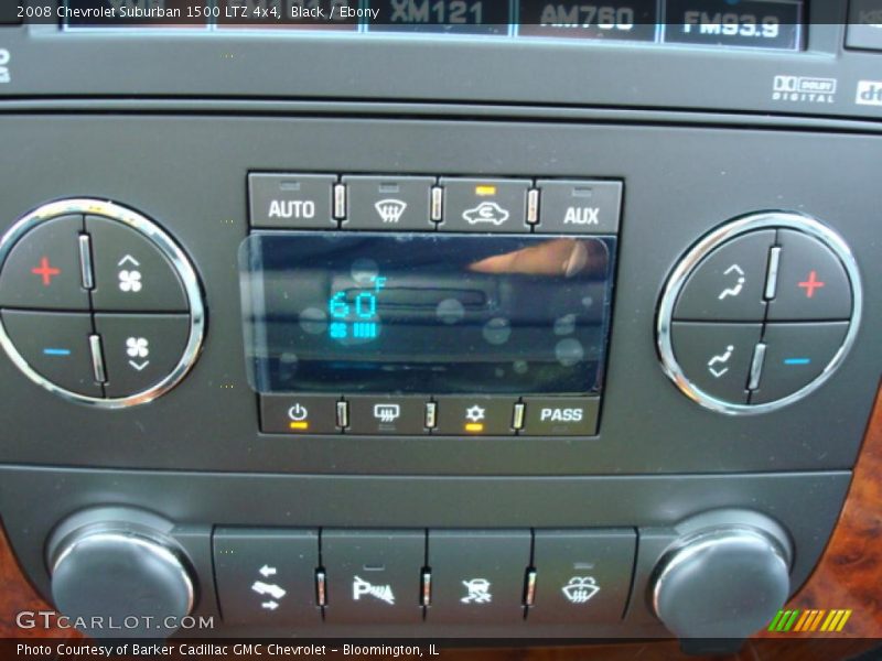 Black / Ebony 2008 Chevrolet Suburban 1500 LTZ 4x4