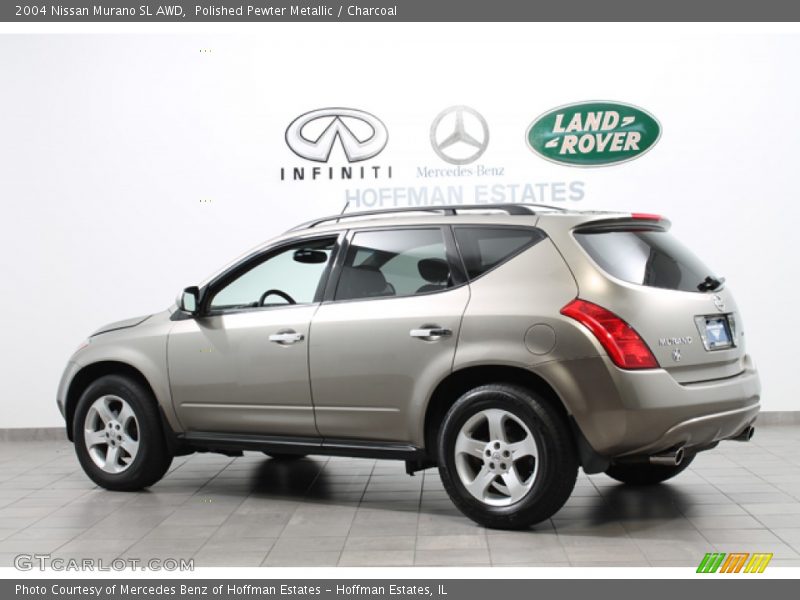 Polished Pewter Metallic / Charcoal 2004 Nissan Murano SL AWD