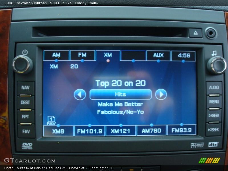 Black / Ebony 2008 Chevrolet Suburban 1500 LTZ 4x4