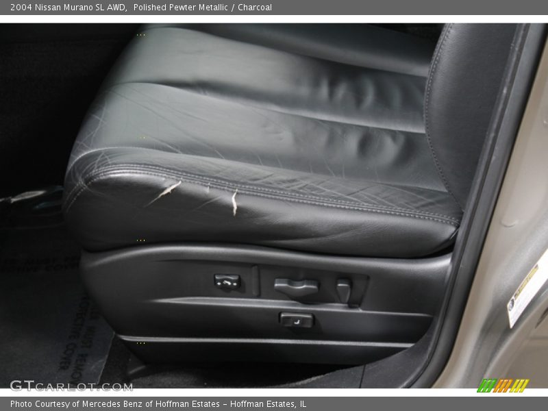 Polished Pewter Metallic / Charcoal 2004 Nissan Murano SL AWD