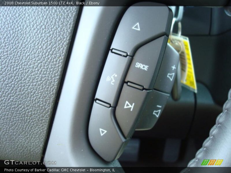 Black / Ebony 2008 Chevrolet Suburban 1500 LTZ 4x4