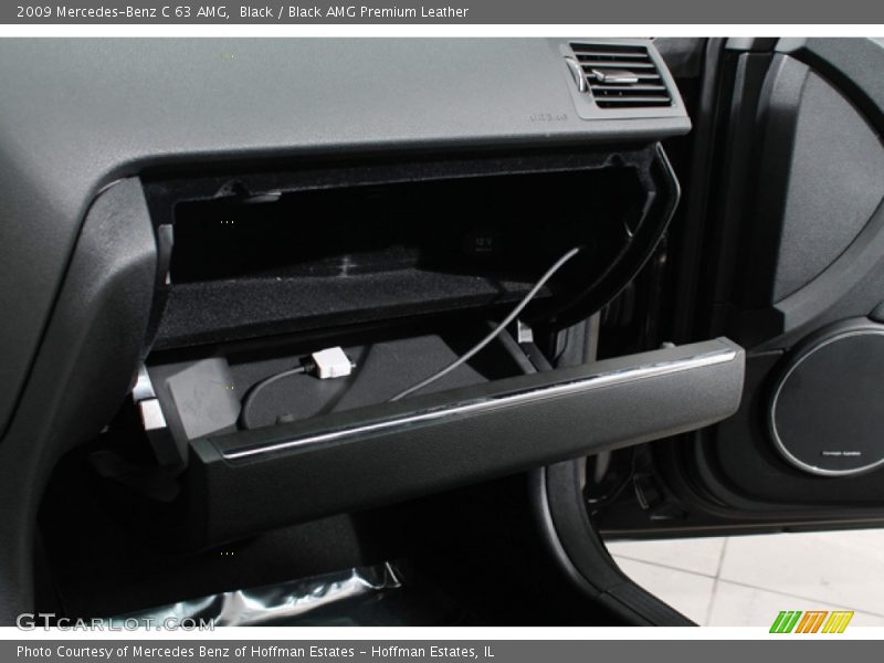 Black / Black AMG Premium Leather 2009 Mercedes-Benz C 63 AMG
