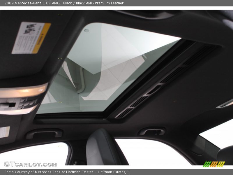 Sunroof of 2009 C 63 AMG