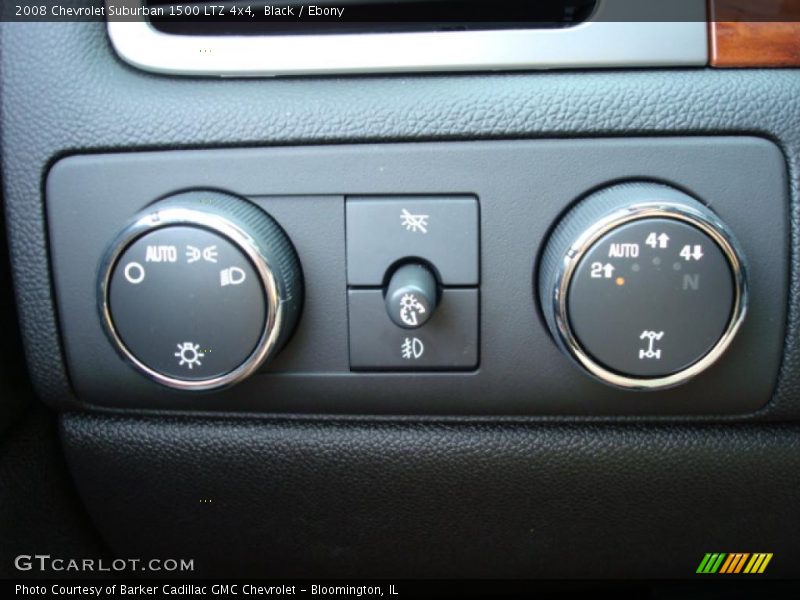 Black / Ebony 2008 Chevrolet Suburban 1500 LTZ 4x4
