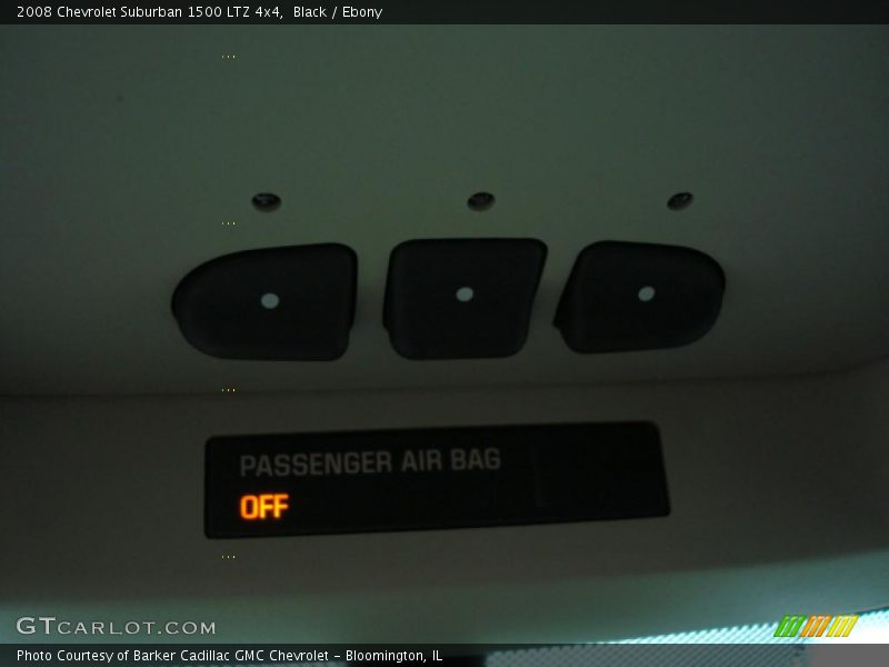 Black / Ebony 2008 Chevrolet Suburban 1500 LTZ 4x4