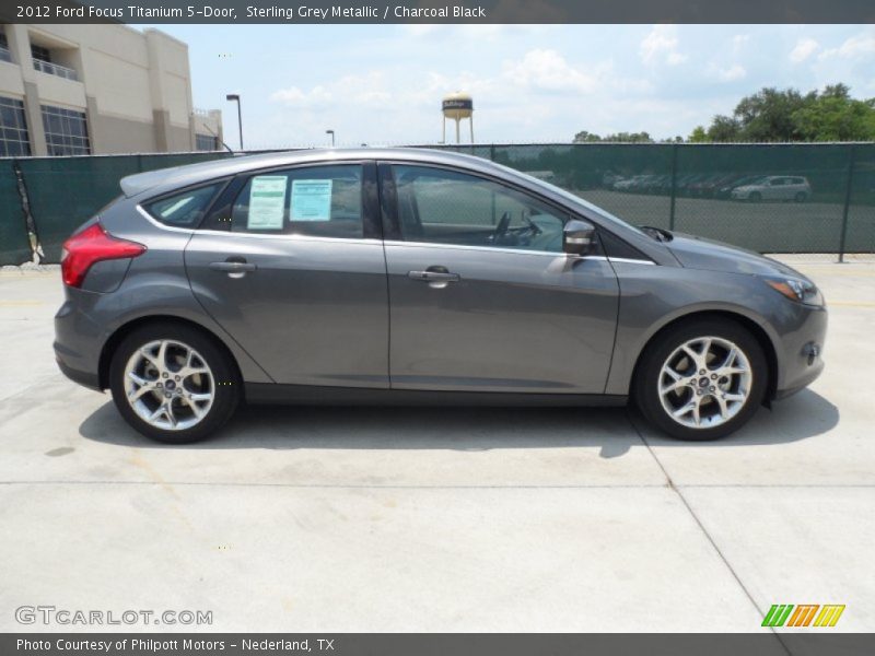  2012 Focus Titanium 5-Door Sterling Grey Metallic