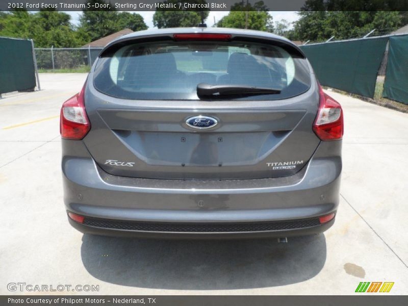  2012 Focus Titanium 5-Door Sterling Grey Metallic