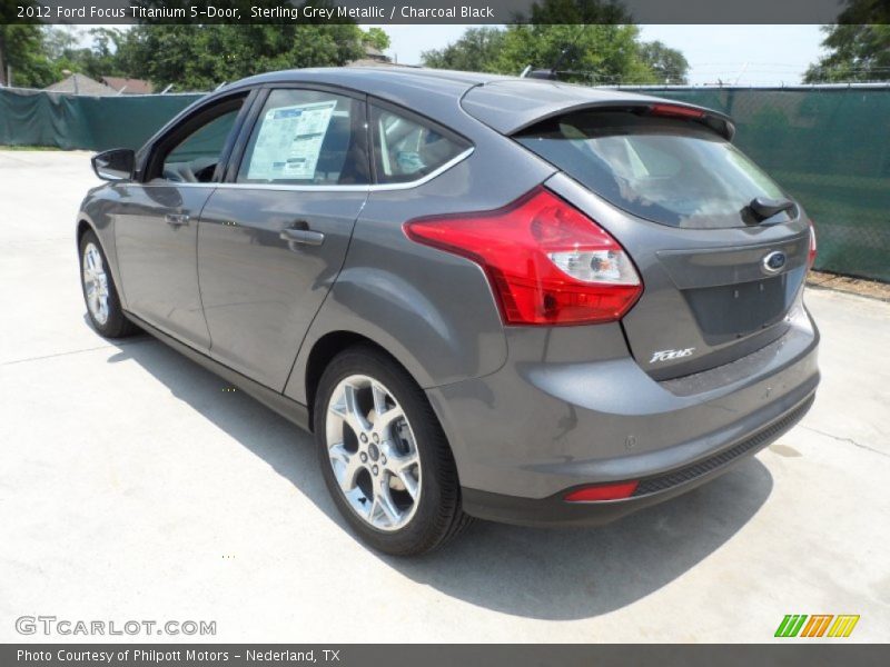  2012 Focus Titanium 5-Door Sterling Grey Metallic