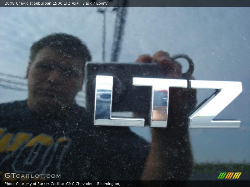 Black / Ebony 2008 Chevrolet Suburban 1500 LTZ 4x4