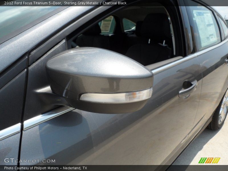 Sterling Grey Metallic / Charcoal Black 2012 Ford Focus Titanium 5-Door