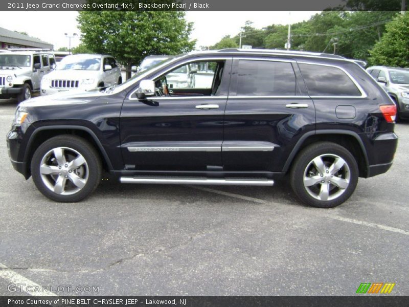  2011 Grand Cherokee Overland 4x4 Blackberry Pearl