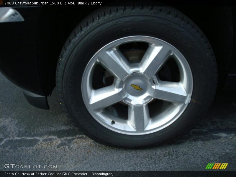 Black / Ebony 2008 Chevrolet Suburban 1500 LTZ 4x4
