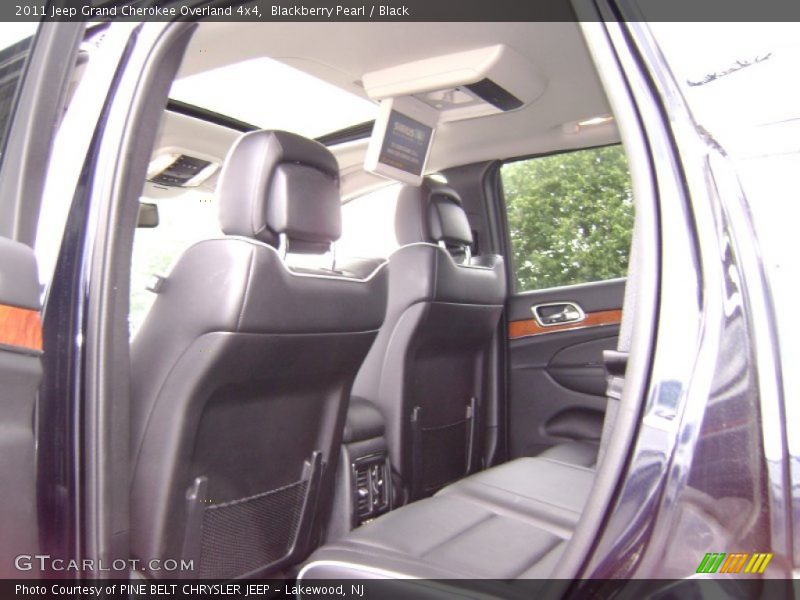 Blackberry Pearl / Black 2011 Jeep Grand Cherokee Overland 4x4