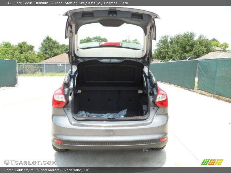 Sterling Grey Metallic / Charcoal Black 2012 Ford Focus Titanium 5-Door