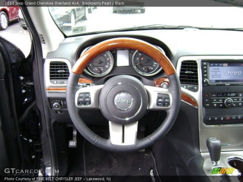  2011 Grand Cherokee Overland 4x4 Steering Wheel